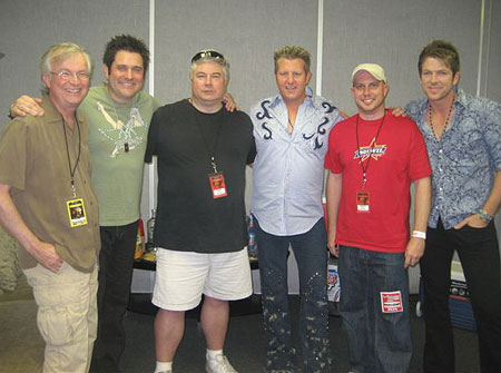 (L-R): Dale Turner, Jay Demarcus, Greg Mozingo PD/WIL, Gary Levox, Danny Montana APD/MD WIL, and Joe Don Rooney