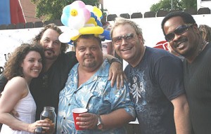 (L-R): Georgia Middleman, Gary Burr, Craig Wiseman, Bobby Pinson, Anthony Martin