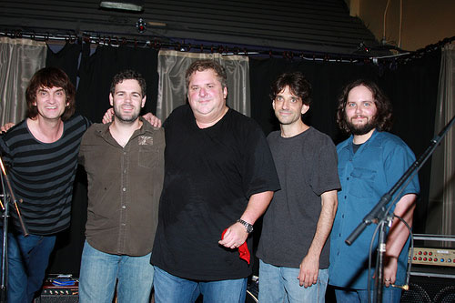  From Left to Right: Pat Buchanan, Steve King, Bob DiPiero, Shawn Fichter, and Adam Beard  They played at Third and Lindsley on Saturday night to a full crowd.  Bob and his band performed his hits such as Blue Clear Sky, American Made, Wink, Church on Cumberland Road, Gone and many more.  The crowd got to enjoy rocking guitar solos and DiPiero's hits set to his own full band.