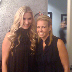 Holly Williams recently visited Es Chelsea Lately (pictured here with host Chelsea Handler). She will also perform, interview and sign autographs tomorrow (6/3) at 1:30 PM at the Country Music Hall of Fame, followed by her Grand Ole Opry debut that night.