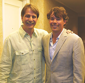 Jeff Foxworthy who performed at the 2nd Annual Clay Walker Charity Classic Golf Tournament at Pebble Beach Resorts on June 30, during the tournaments evening Gala event to raise money for Walkers charity, Band Against MS. The Gala event raised more than $56,000 from live and silent auctions which will be used to fund education for those living with MS, research and to further support the goals of BAMS. To date, BAMS has raised more than $2 million to fight MS. Photo: Christine Bush