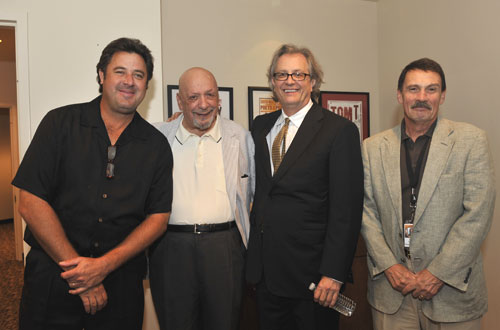  Vince Gill, Fred Foster, Kyle Young and David Conrad - photo by Donn Jones.