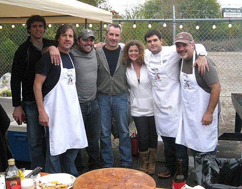 Ryan Beuschel, Joe Fisher, Van Haze, Brian Wright, Juli Newton Griffith, Joe Putman, and Damon Moberly. Photo: Shannan Neese