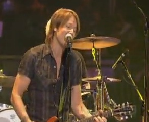 Keith Urban at the Aria Awards