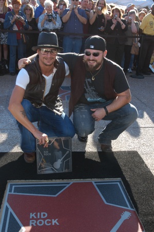 Kid Rock and Zac Brown Photo: Alan Mayor