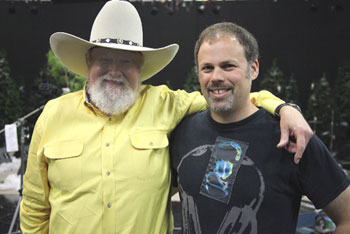 Charlie Daniels and director Chad Denning