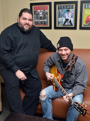 Pictured (L-R): SESAC's Tim Fink and Boscoe France