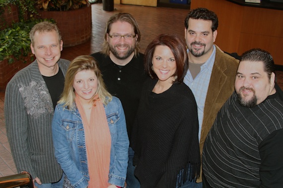 Pictured (L-R): Cory Gierman (writer/manager) Andi Zack, Chip Petree (attorney/Petree Law), Alyssa Adams (Creative Director/Diamond Eye Music), Chris Burch (CEO & Owner/Diamond Eye Music), Tim Fink (Vice President Writer Relations/SESAC)