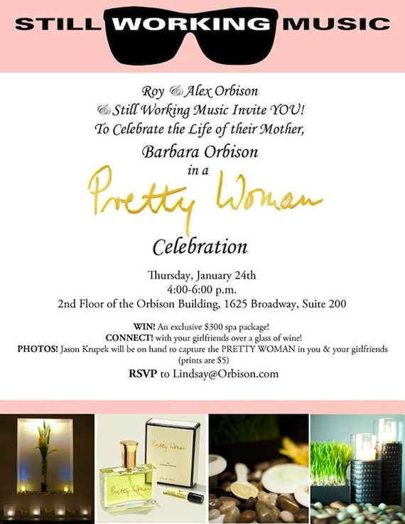 Pretty Woman Event Invitation