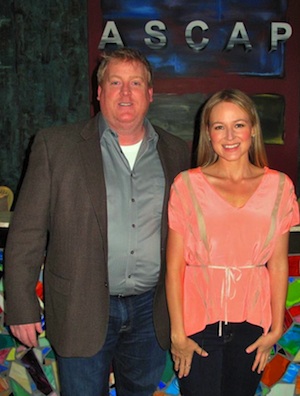 Pictured (L-R): ASCAP's Mike Sistad and Jewel