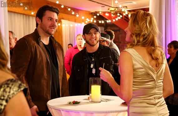 Chris Young and Brantley Gilbert on 'Nashville.' Photo: ABC/Chris Hollo