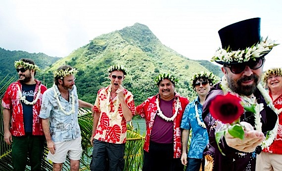 Pictured (L-R): Dave Stewart,Tom Bukovac, Chad Cromwell, Michael Rhodes, Mike Rojas, Kieran Kiely and Dan Dugmore.