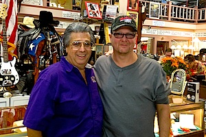 Photo (L-R): Jimmie DeRamus, a.k.a. "Big Daddy" and Tracy Lawrence