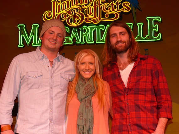 Pictured (L-R): Chase McGill, Kalisa Ewing, Ryan Hurd. 