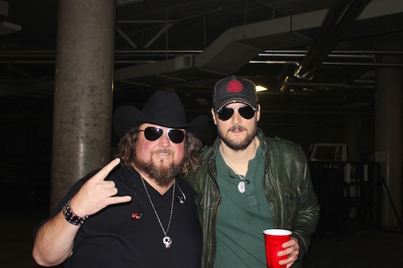 Colt with Eric Church