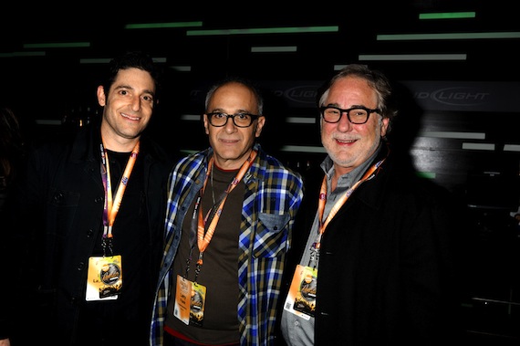 NS2's Darin Lashinsky, Frank Productions' Larry Frank, CAA's Rod Essig.