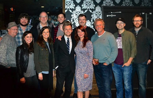 Pictured: (Front Row) Jim Zumwalt, Julie Stuckey, Beth Laird, Bryan Dawley and Rachel Beauregard, Chris Farren, Luke Laird, & BJ Hill.(Back Row): Chris Van Belkom, Phil May, Kenley Flynn, & Ben Vaughn. 