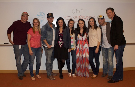 Pictured (L-R): Brian Bayley, Alina Thompson, Preston Brust, Leslie Fram, Jen Morrison, Jordan Stephens, Jen Danielson, Chris Lucas, Stacey Cato