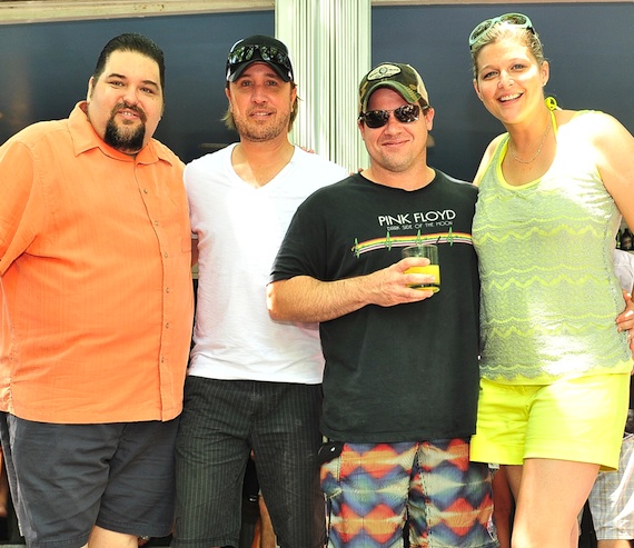 Pictured (L-R): SESACs Tim Fink, Lance Miller, Rob Hatch, Shannan Hatch. Photo: Sheel