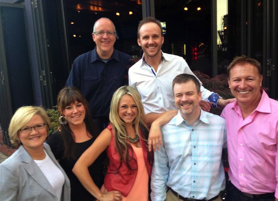 Pictured (L-R): Front Row: Connie Harrington (This), Janine Appleton (This), Leah Turner, Ben Vaughn (WC), Tim Nichols (This)Back Row: Phil May (WC), Rusty Gaston (This) 