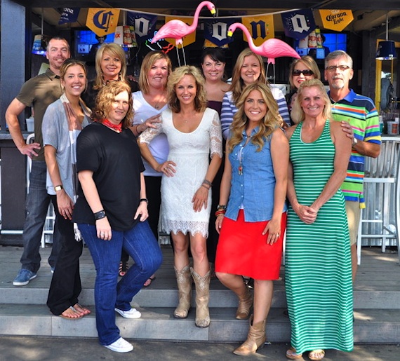 Pictured (L-R): Front row: songwriter Stephony Smith, Arista Nashville recording artist Kristen Kelly, songwriter Cheryl LuQuire and MRLGT volunteer Eve Abdo. Back row: UCPMidTN's John Pickett, BMI's Penny Everhard, City National Bank's Diane Pearson, Frank Rogers Productions' Courtney Crist, 377 Management's Malia Axsom, me gusta music's Trina Smith, ASCAP's Suzanne Lee and Music Health Alliance's Herky Williams. Not pictured: songwriter Lisa Carver and NSAI's Susan Myers. Photo by ASCAP's Alison Toczylowski