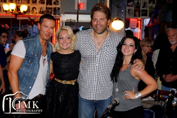 Pictured (L-R): Phoenix Stone, Meghan Linsey, James Otto, Lyndsey Highlander 