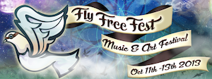 fly free festival logo