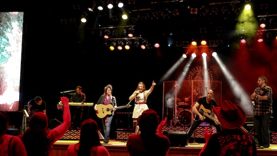 Lizzie Sider performs at the Wildhorse Saloon.