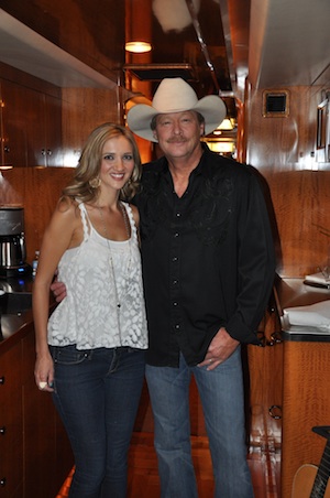 Pictured (L-R): Sarah Darling and Alan Jackson