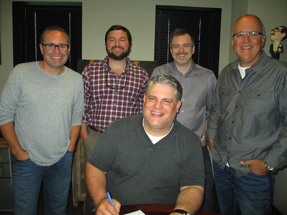 Pictured (Front row): Jason Matthews. Pictured (Back row): Steve Markland (W/C), Blain Rhodes (W/C), Ben Vaughn (W/C), Phil May (W/C).