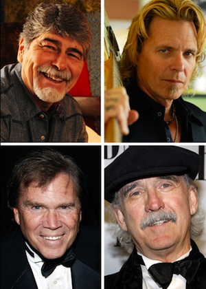 Clockwise from Top Left: Randy Owen, Jeffrey Steele, Will Jennings and Layng Martine, Jr.  