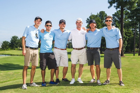 Pictured (L-R): Jason Jamison, Ruben Juarez, Jeff Owen, Kevin Streelman, Mike Donehey, Brendon Shirley. Photo: Paul Kim