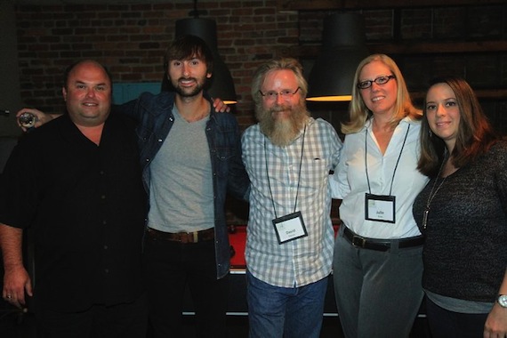 (l. to r.) Lance Kelly, Dave Haywood, David Macias, Julie Boos, Dawn Gates