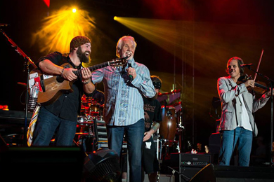 Kenny Rogers performs Friday (Sept. 27) with Zac Brown Band at Nashville's Southern Ground Fest. 