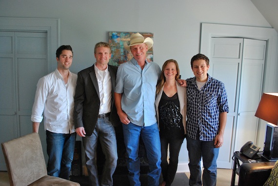 Pictured (L-R):  Kevin Lane, Creative Director; Kos Weaver, Executive Vice President  BMG Chrysalis Nashville, Wynn Varble, Sara Johnson, Sr. Creative Director; Daniel Lee, Sr. Creative Director. 