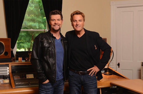 Pictured (L-R): Jason Crabb and Michael W. Smith