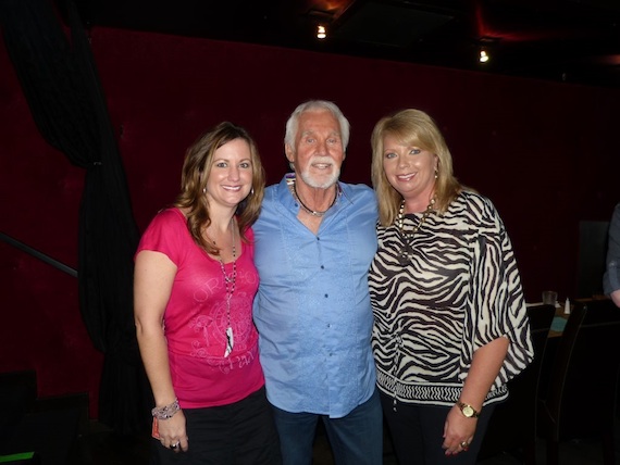 Pictured (L-R): Former Leadership Music President Lori Badgett, Rogers, and Diane Pearson, President-elect of Leadership Music.