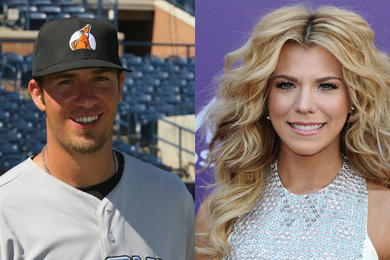 J.P. Arencibia and Kimberly Perry