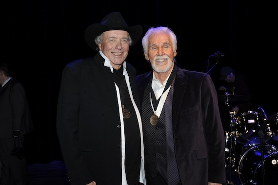 Bobby Bare and Kenny Rogers. Photo by Donn Jones