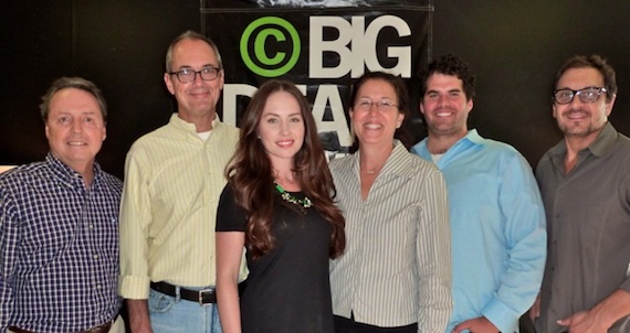 Pictured: Jody Williams of BMI, Dale Bobo of Big Deal, Hannah Blaylock, Linda Edell Howard of Adams and Reese, Greg Gallo of Big Deal and Pete Robinson of Big Deal.