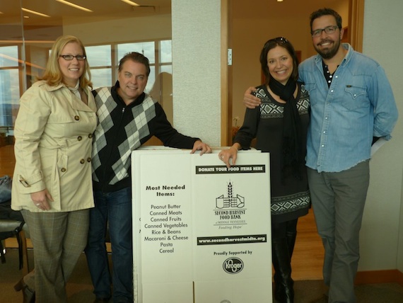 Pictured (L-R): Julie Boos, Jeff Gregg, Sally Williams and Tom Lord.