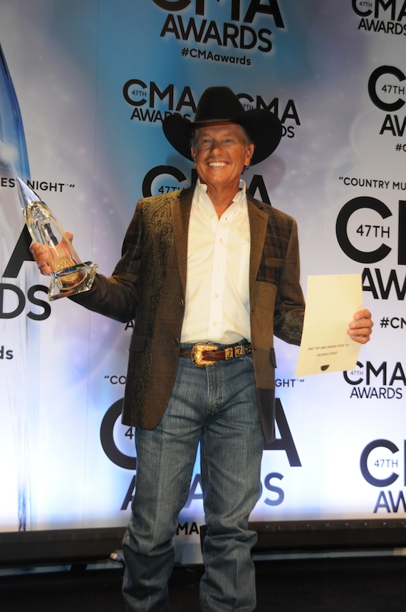 george strait cma win