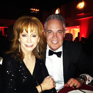 Pictured (L-R): Reba with Blair Garner