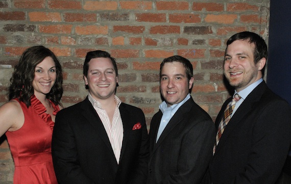 Pictured (L-R): Michelle Tigard Kammerer, Brian O'Neil, Eric Wright and Kent Wolfenbarger. Photo: Andrea Cothern. 