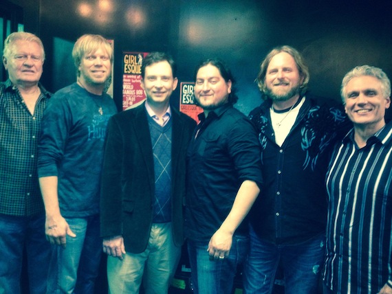 Pictured (L-R): Herbert Graham (Graham Artist Management), Fred Stallcup, Brian Jones (WME), Danny Rivera, Thomas Hewlett, Craig Morris (Graham Artist Management).