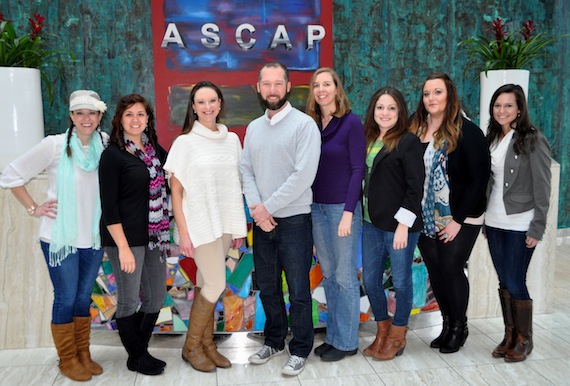 Pictured (L-R): Rachel Mowl, Trina Lloyd-Weidner, Raeanna Mowl, Clore, Marissa Bond, Alison Toczylowski, Meredith Herberg-Waldron and Hannah Showmaker.