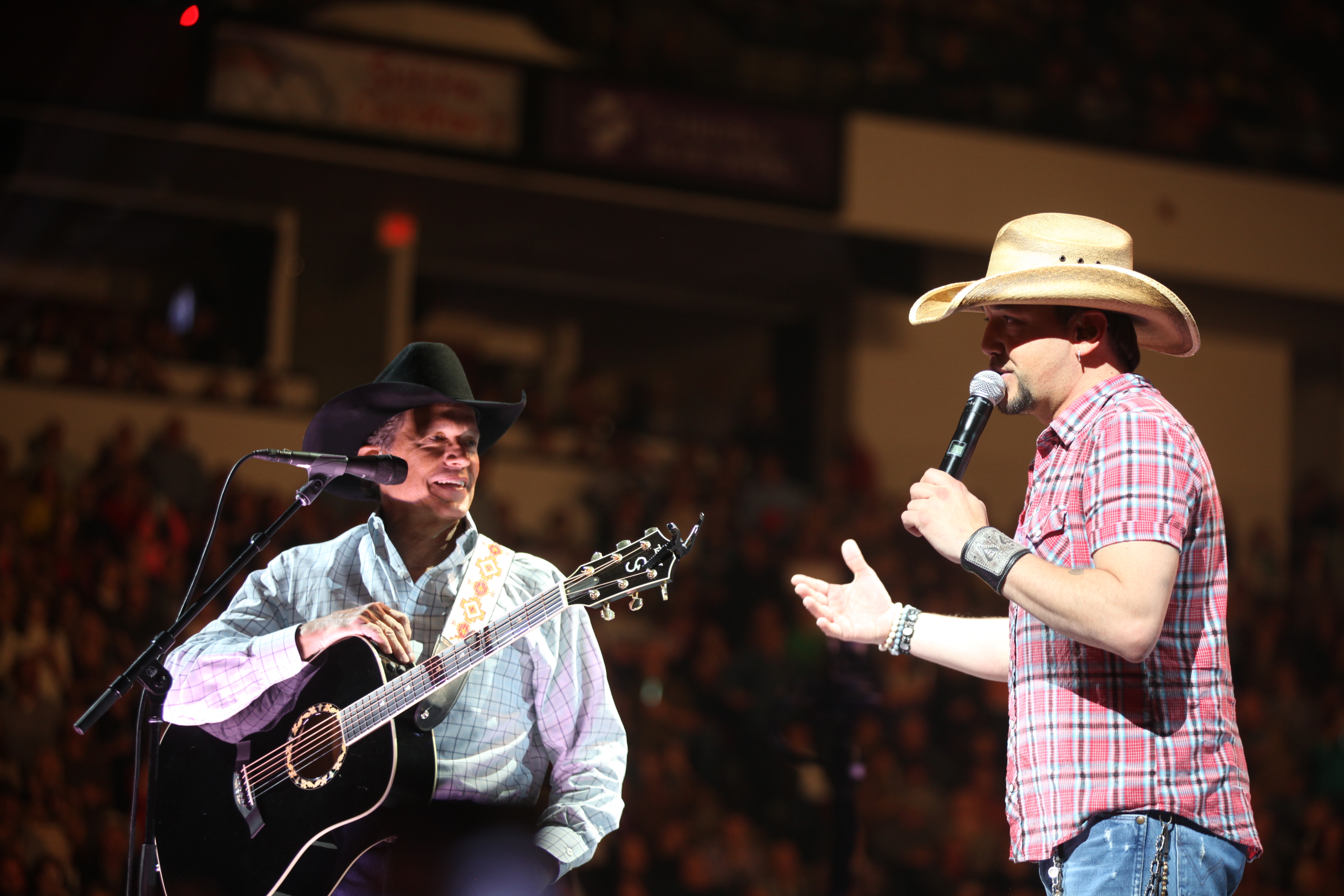 Strait and Aldean