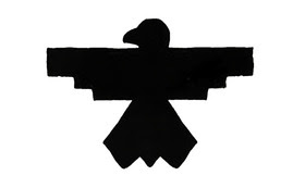 A thunderbird symbol is used on the album to represent strength, resilience and renewal.