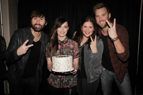 Photo L to R: Dave Haywood, Kacey Musgraves, Hillary Scott, Charles Kelley