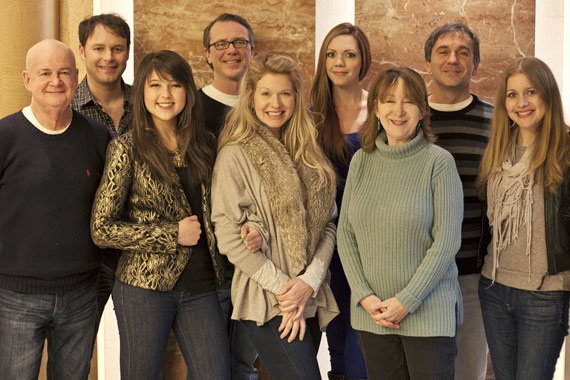 Pictured (L-R): Cliff Williamson, John Milstead, Caroline Kole, Jimmy Metts, Julie Forester, Kellys Collins, Liz Hengber, Will Robinson, Alex Kline.